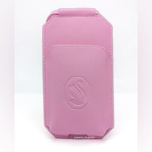 ✨NEW Swarovski Mobile Smartphone & ID Cards Case Holder Baby Pink Color